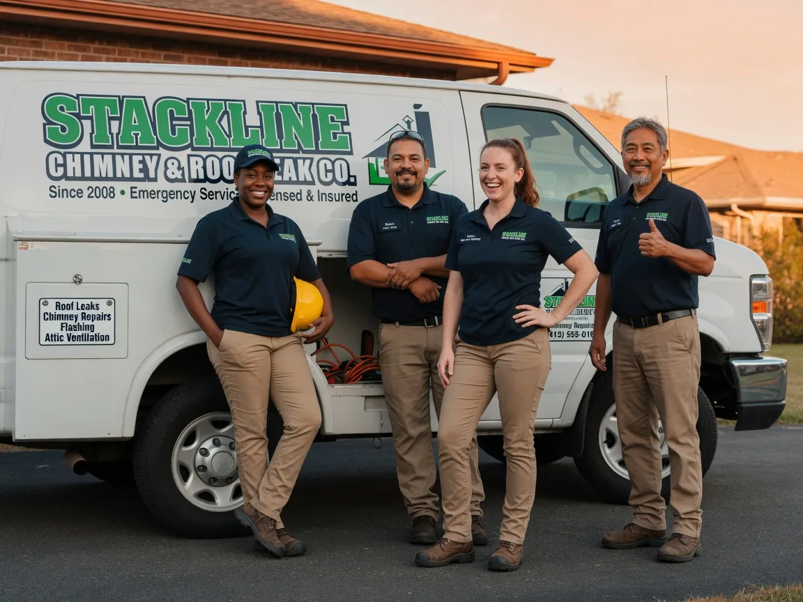 Chimney flashing repair company in Parlin, CO